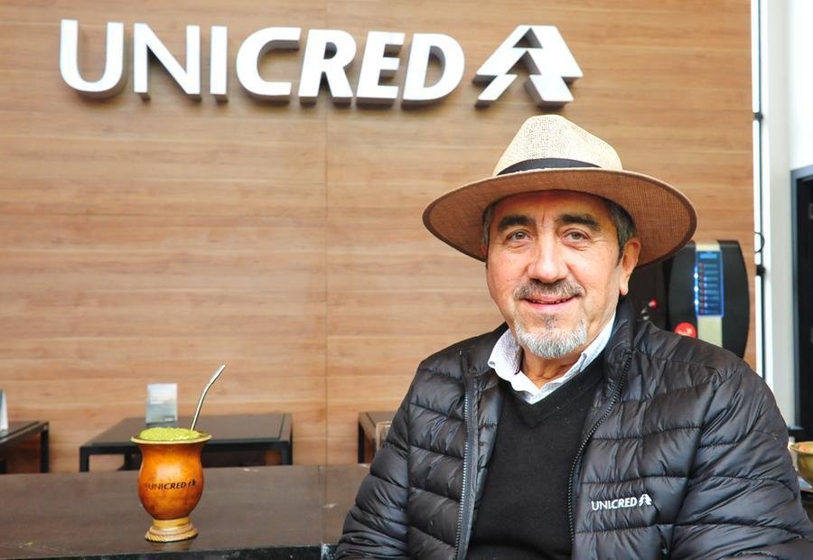 Jos&eacute; Boeira, Presidente Unicred Porto Alegre, visitou o espa&ccedil;o no Parque Assis Brasil