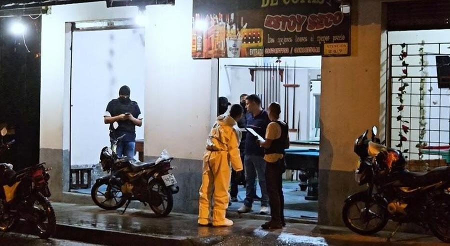 Crimes ocorreram dentro em um bar de sinuca