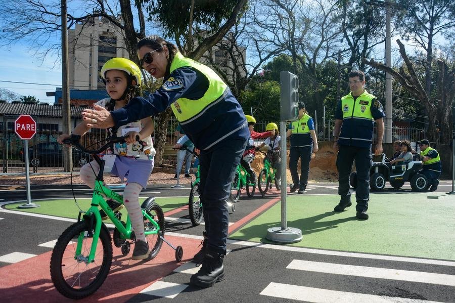 Circuito Infantil de Tr&acirc;nsito da Escola P&uacute;blica de Mobilidade