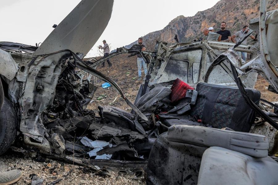 For&ccedil;as de Israel lan&ccedil;aram um ataque com um drone no sul do L&iacute;bano