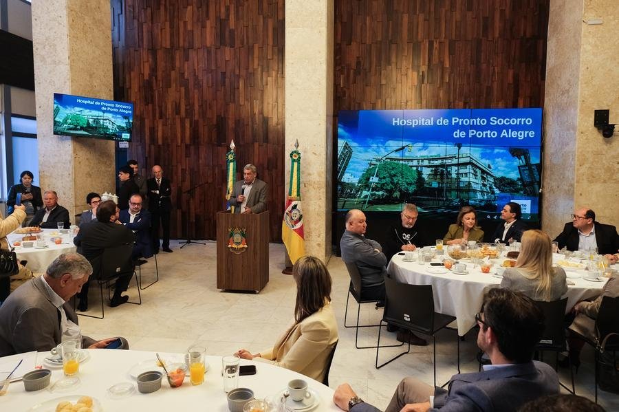 Apresenta&ccedil;&atilde;o do projeto de amplia&ccedil;&atilde;o do Hospital de Pronto Socorro de Porto Alegre (HPS)