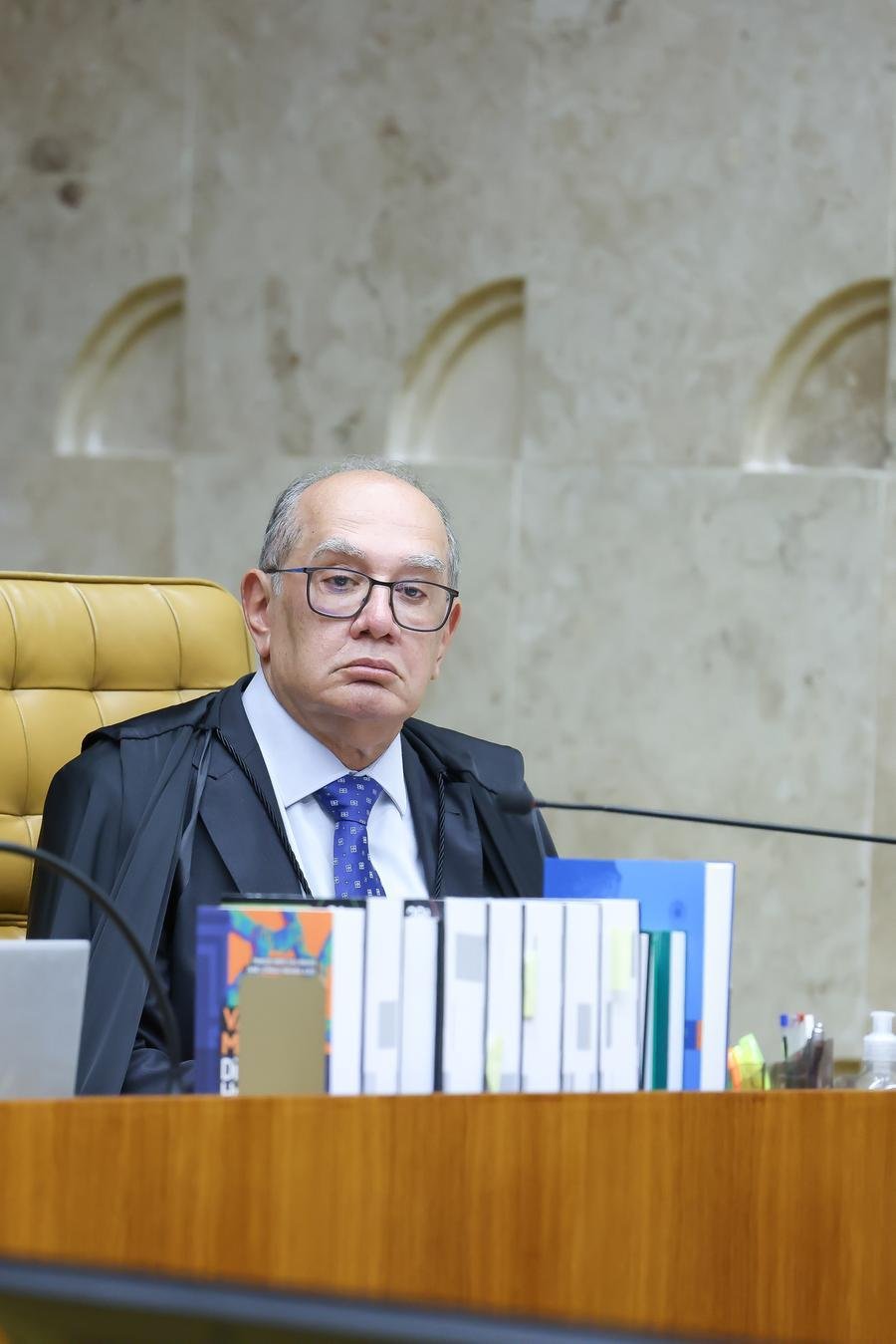 Gilmar ainda disse que a aplica&ccedil;&atilde;o da Lei Magnitsky pelos EUA para punir autoridades brasileiras "tem a ver com a depend&ecirc;ncia tecnol&oacute;gica que temos com os Estados Unidos"
