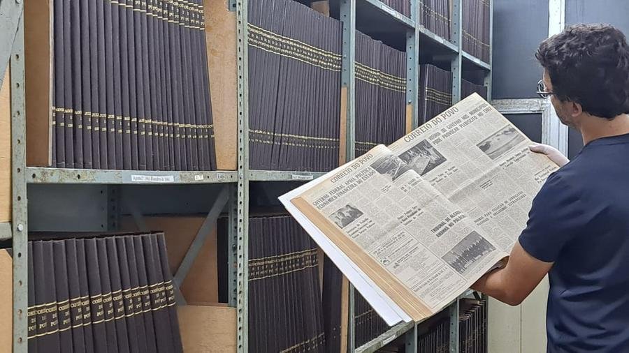 Mais de sete milh&otilde;es de p&aacute;ginas fazem parte do acervo do CP