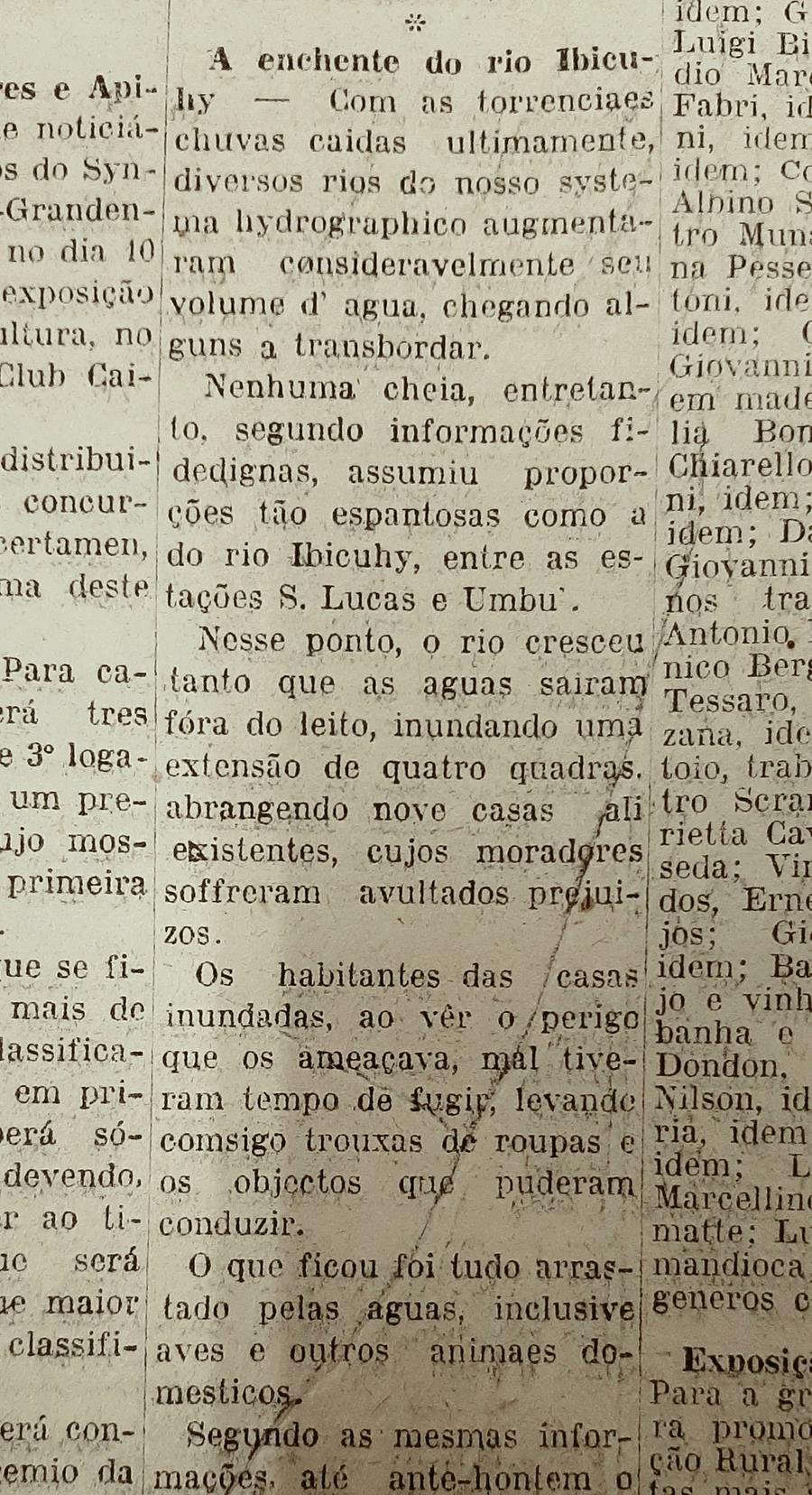 O rio Ibicu&iacute;, na Fronteira, &eacute; o maior afluente do rio Uruguai e o terceiro em vaz&atilde;o m&eacute;dia anual no Rio Grande do Sul