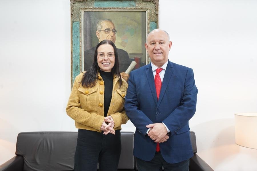 Juliana Brizola (PDT) e Pepe Vargas (PT) se reuniram para discutir sobre as elei&ccedil;&otilde;es de 2026