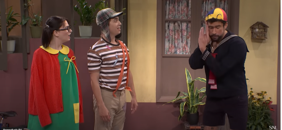 O Saturday Night Live exibiu par&oacute;dia de Chaves no s&aacute;bado, 5. Al&eacute;m do elenco de humoristas do programa, o cantor Bad Bunny fez participa&ccedil;&atilde;o especial como Quico
