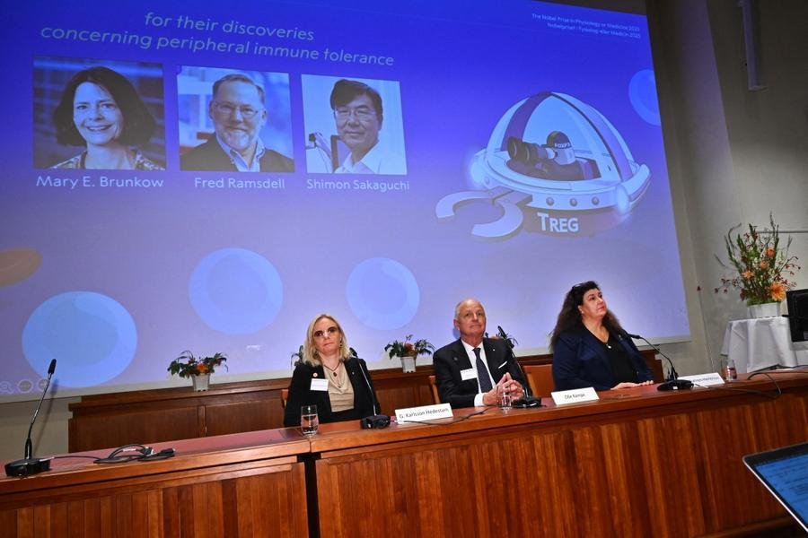 Nobel de Medicina premia tr&ecirc;s pesquisadores do sistema imunol&oacute;gico