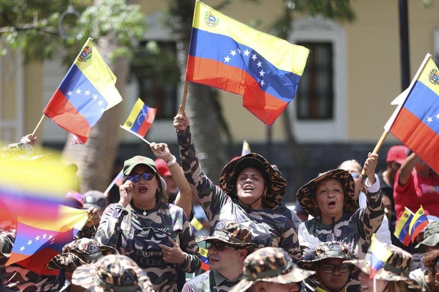 Momento &eacute; tenso entra EUA e Venezuela