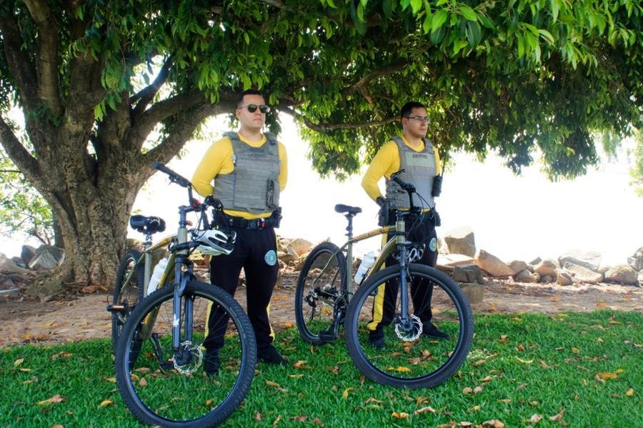 Patrulhamento com bicicletas da Brigada Militar est&aacute; presente nas &aacute;reas do 1&ordm; BPM e do 9&ordm; BPM