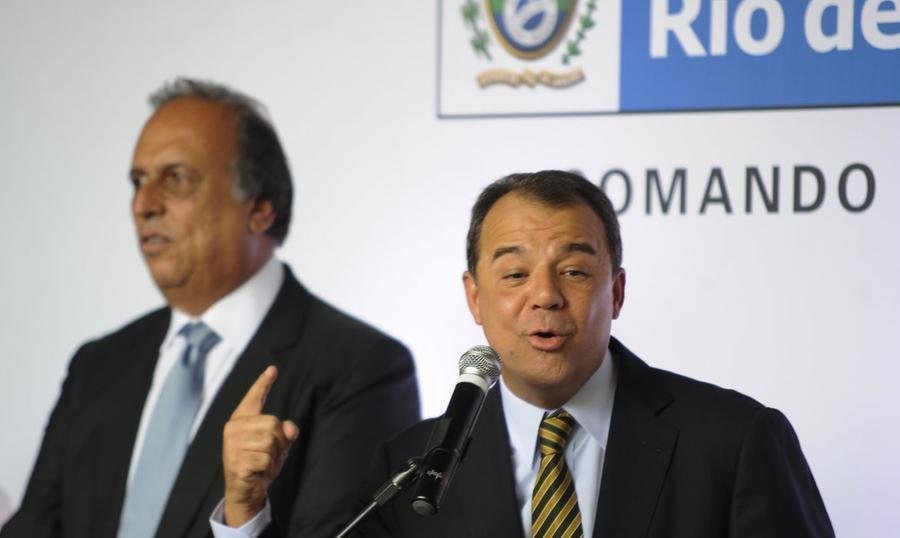 Cabral e Pez&atilde;o durante mandato