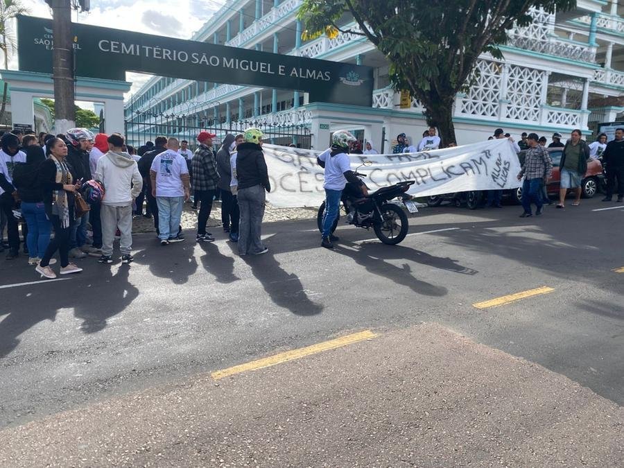 Motociclistas homenagearam Allan dos Santos Lucas, morto aos 21 anos na zona Sul da Capital