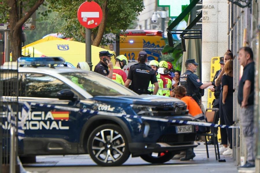 Acidente ocorreu em uma rua pr&oacute;xima &agrave; movimentada Plaza Mayor, pouco antes das 13h30 (8h30 de Bras&iacute;lia) desta ter&ccedil;a-feira, 7