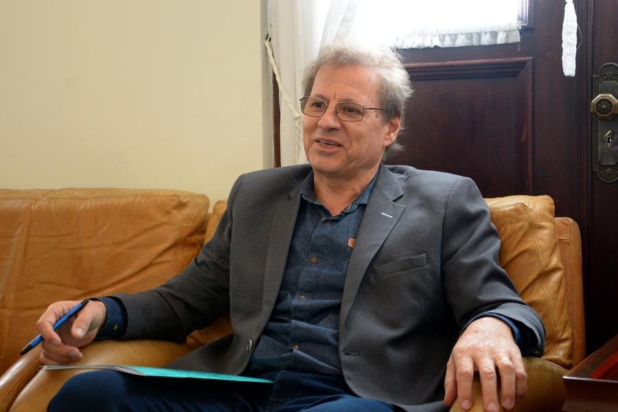 Diretor da Rede de Farm&aacute;cias Associadas, Ben Hur Jesus de Oliveira, em visita ao Correio do Povo