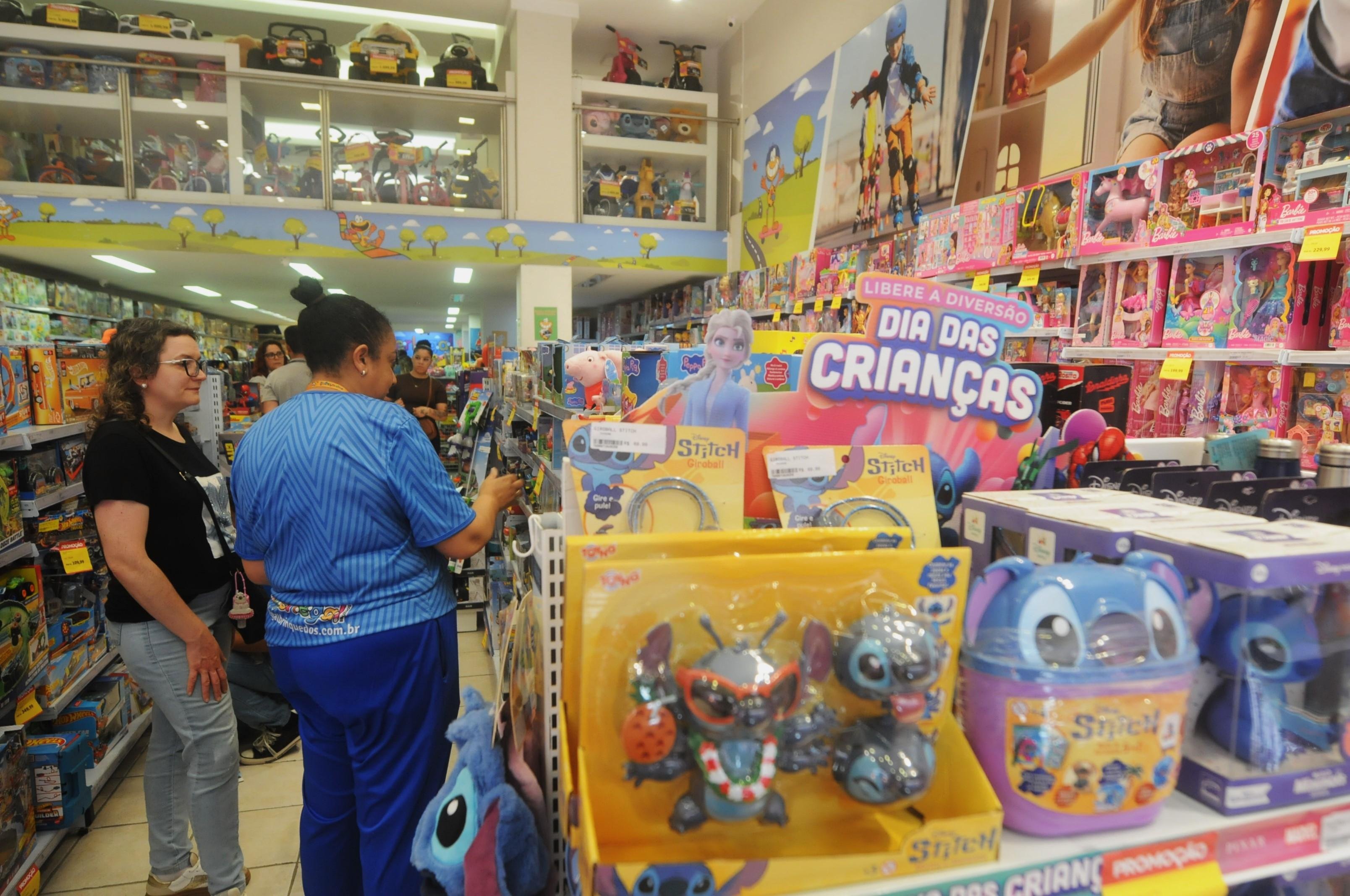 Brinquedos est&atilde;o entre os itens mais procurados para o Dia das Crian&ccedil;as