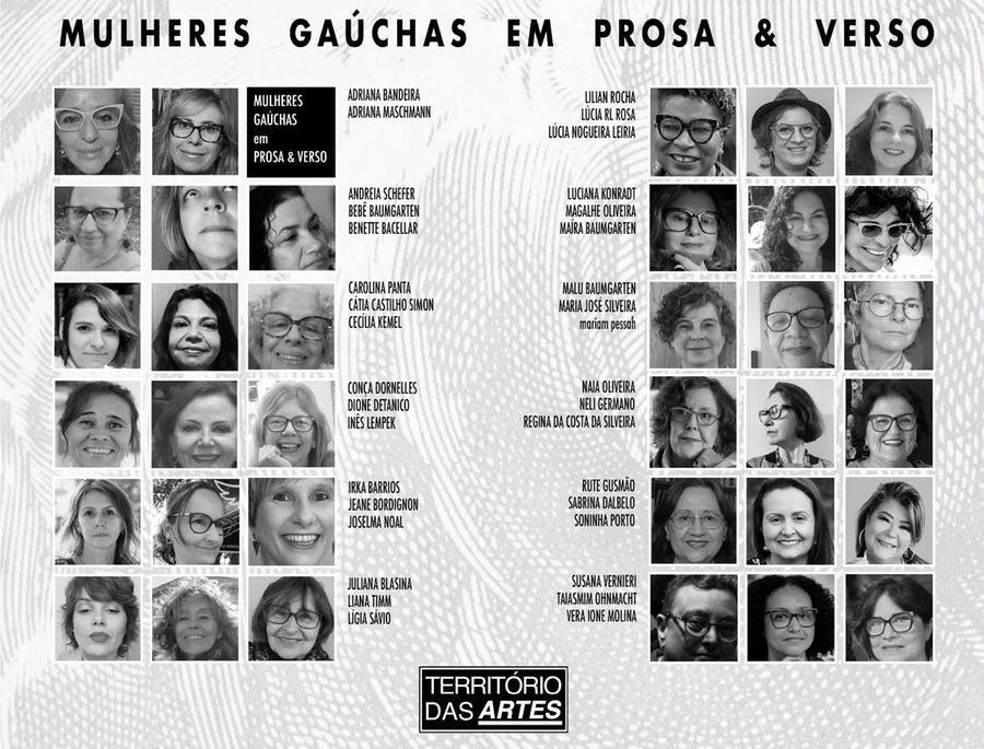 Livro lan&ccedil;ado neste s&aacute;bado re&uacute;ne uma pluralidade de textos de mais de trinta mulheres ga&uacute;chas