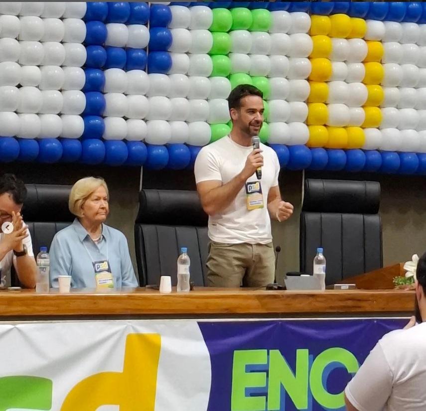 Leite participou de evento do PSD em Porto Alegre