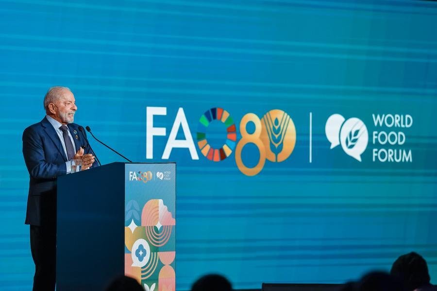 Presidente defendeu Programa Mundial de Alimentos