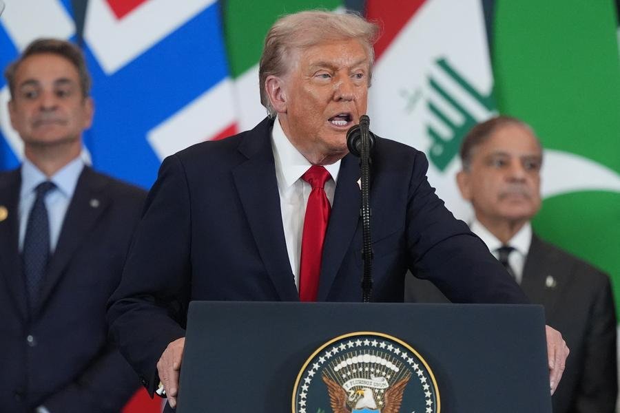 Trump afirma que paz foi alcan&ccedil;ada em Gaza