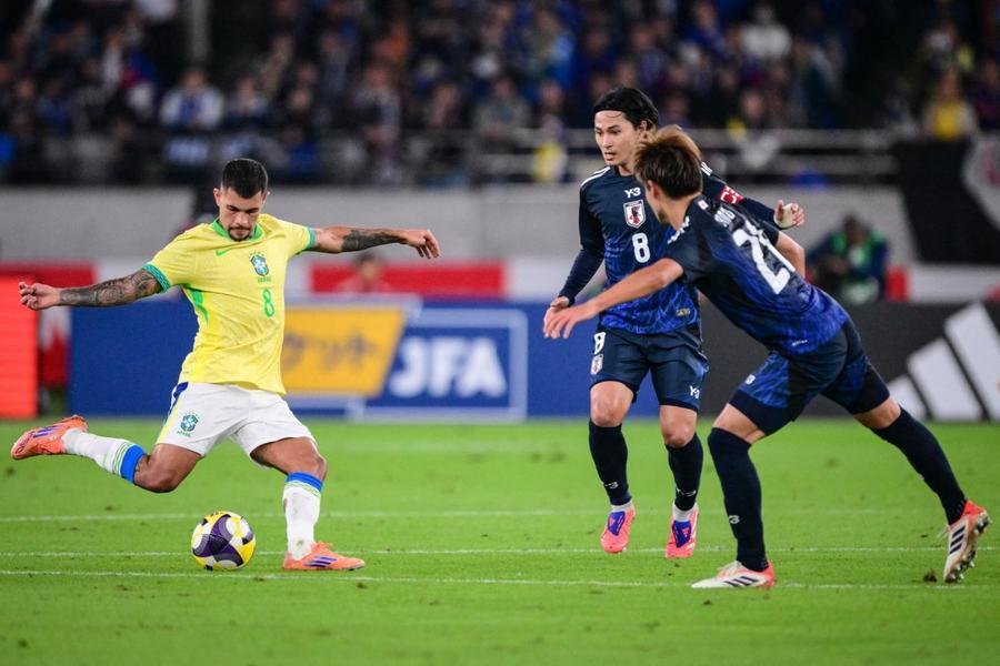 Brasil n&atilde;o conseguiu passar pelo Jap&atilde;o