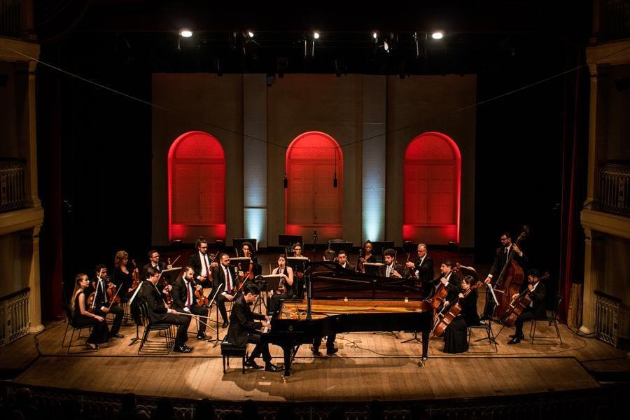 A Orquestra Theatro S&atilde;o Pedro realiza a celebra&ccedil;&atilde;o dos seus 40 anos neste ano de 2025