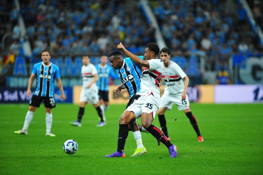 S&atilde;o Paulo perdeu para o Gr&ecirc;mio na Arena