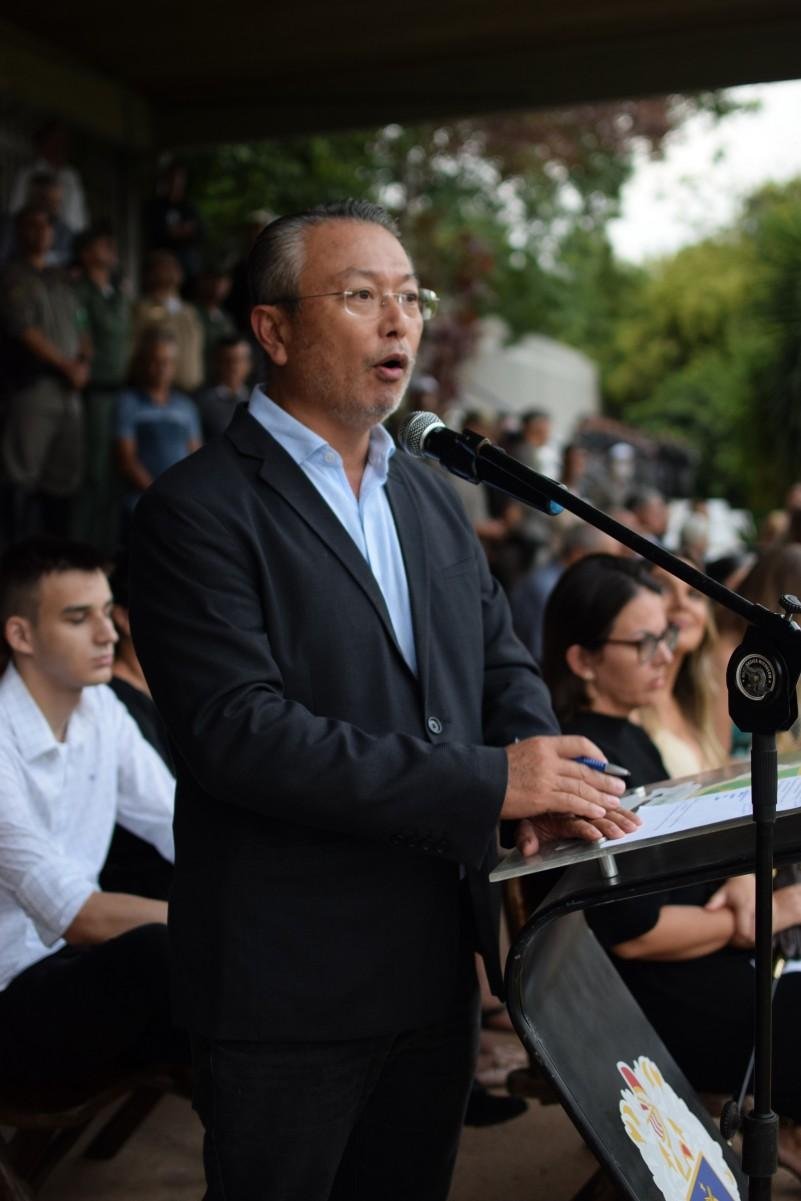Coronel Mario Ikeda, novo titular da&nbsp;Secretaria da Seguran&ccedil;a P&uacute;blica (SSP) do Rio Grande do Sul