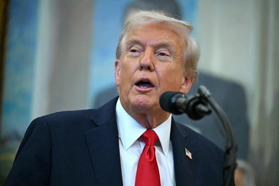 Trump foi questionado sobre relatos de que autoridades venezuelanas teriam proposto conceder participa&ccedil;&atilde;o majorit&aacute;ria nas reservas de petr&oacute;leo do pa&iacute;s