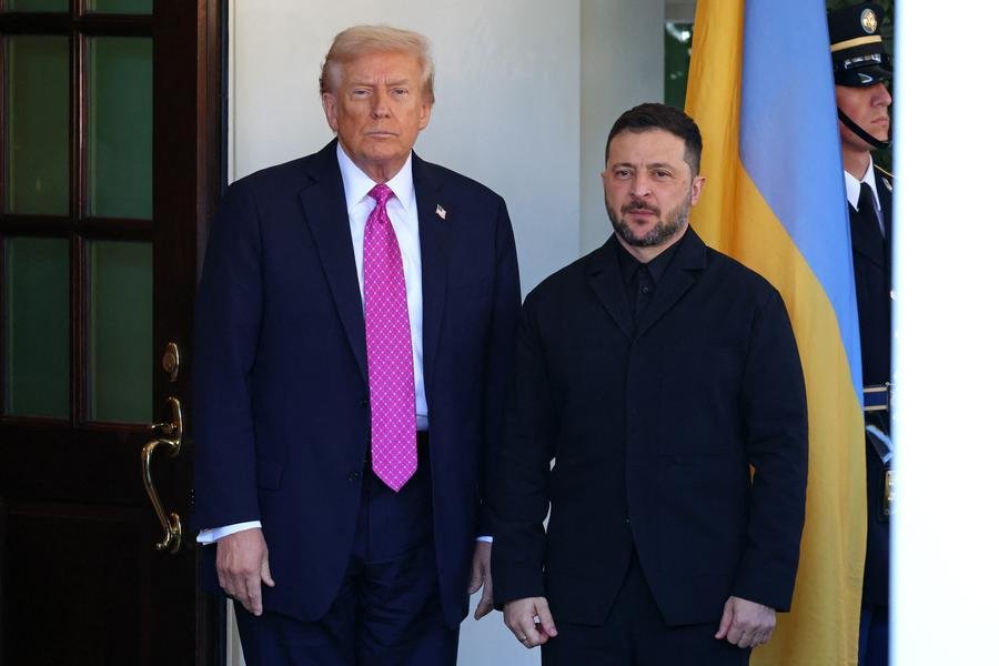 Trump se encontrou com Zelensky na Casa Branca