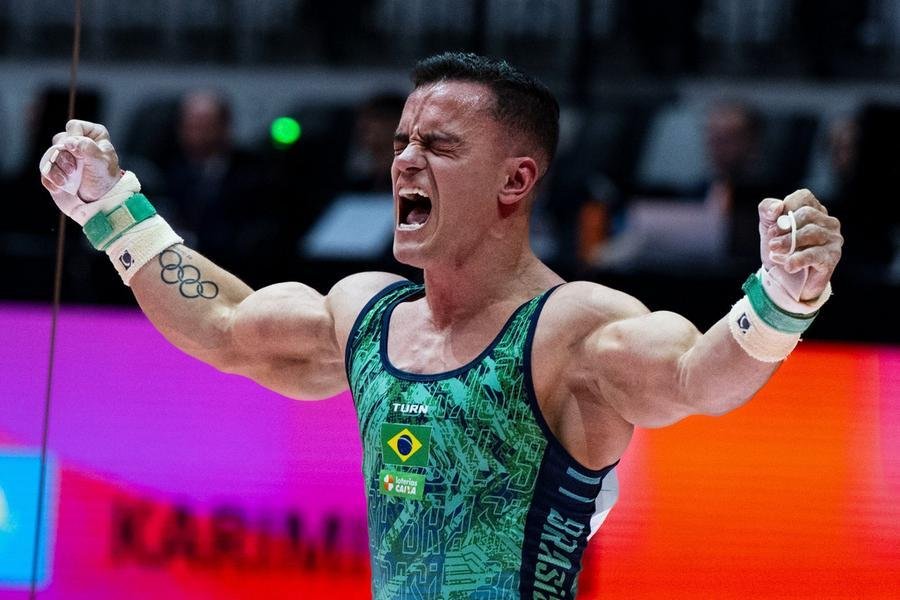 Caio Souza garantiu a melhor posi&ccedil;&atilde;o na classifica&ccedil;&atilde;o geral