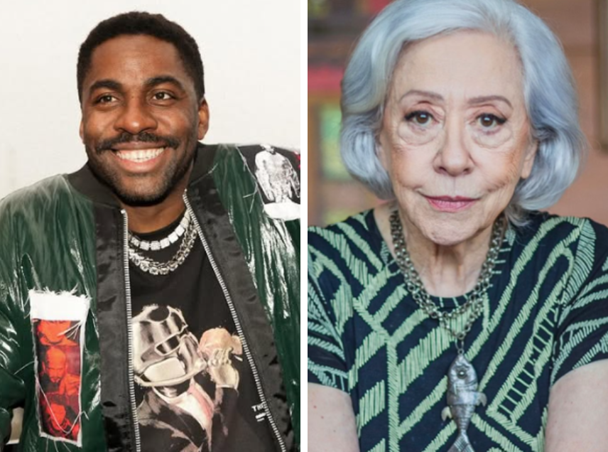 L&aacute;zaro Ramos e Fernanda Montenegro est&atilde;o no topo da lista de pessoas mais influentes do Brasil