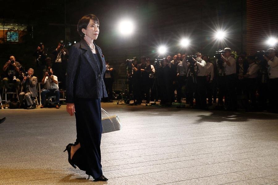 Sanae Takaichi &eacute; a primeira-ministra do Jap&atilde;o
