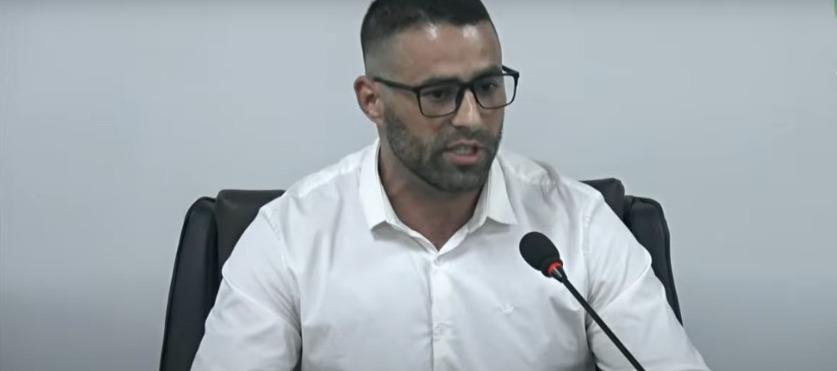 Samuel Ferreira Machado, policial penal, em depoimento na Assembleia Legislativa do RS