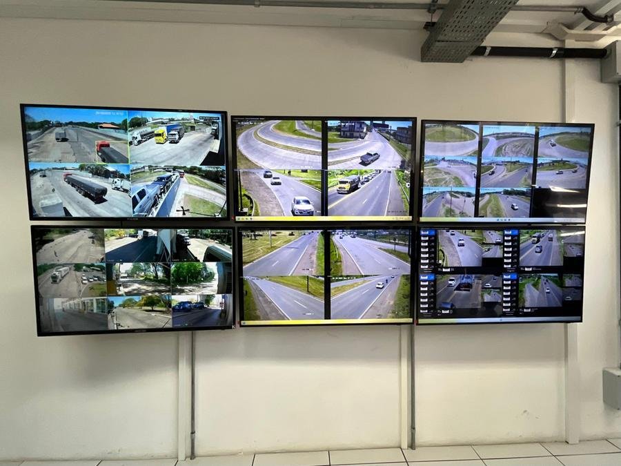 O novo sistema de vigil&acirc;ncia cobre cerca de 6 km da BR-290, entre o Terminal Aduaneiro e o Porto Seco Rodovi&aacute;rio
