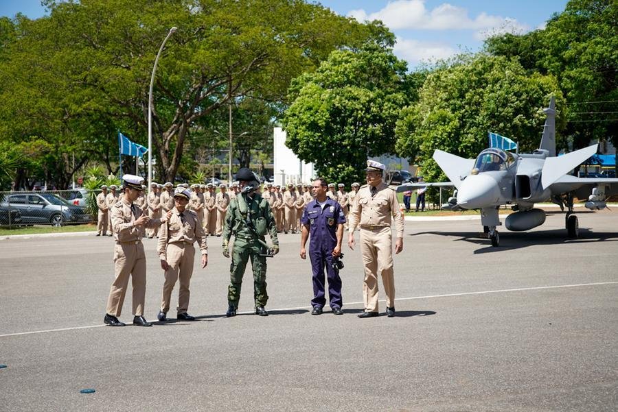 Base A&eacute;rea de Bras&iacute;lia foi palco da cerim&ocirc;nia em comemora&ccedil;&atilde;o ao Dia do Aviador e ao Dia da For&ccedil;a A&eacute;rea Brasileira (FAB)