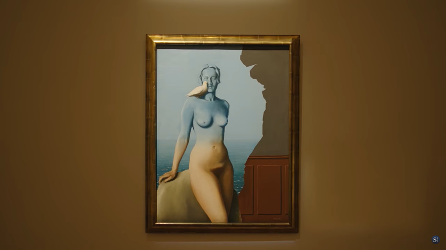 A tela, pintada em 1934 e adquirida diretamente do artista em 1935 por seus antigos propriet&aacute;rios, &eacute; a primeira vers&atilde;o desta s&eacute;rie
