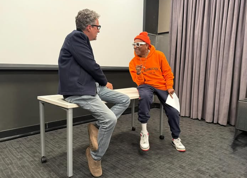 Spike Lee convidou Kleber Mendon&ccedil;a Filho para sua aula na Universidade de Nova York