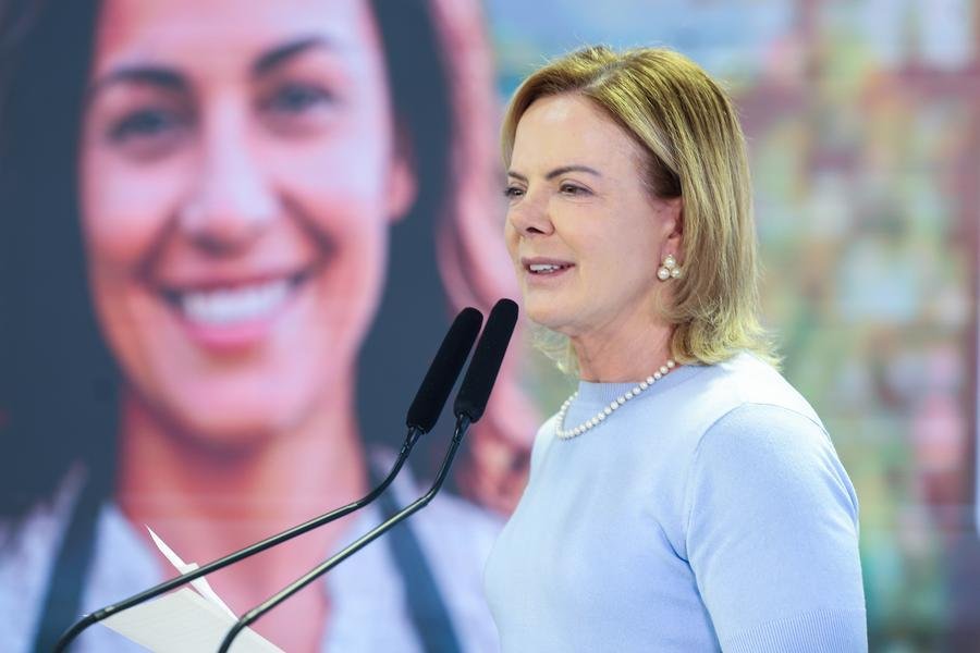 Ministra das rela&ccedil;&otilde;es Institucionais, Gleisi Hoffmann