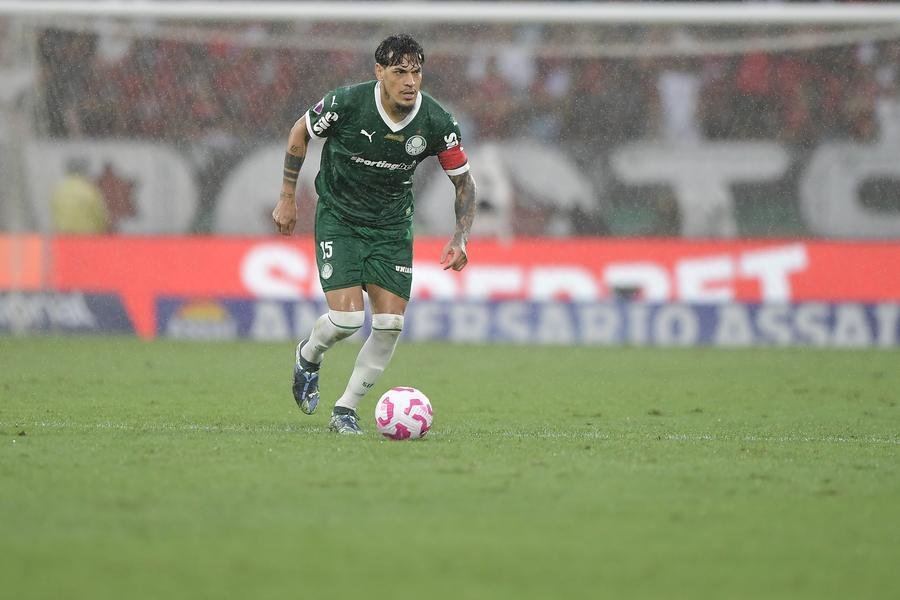 Gustavo Gomez &eacute; o capit&atilde;o do Palmeiras