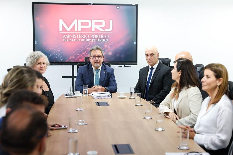 Ministro Alexandre de Moraes conduziu audi&ecirc;ncias com autoridades do Rio de Janeiro sobre a ADPF 635