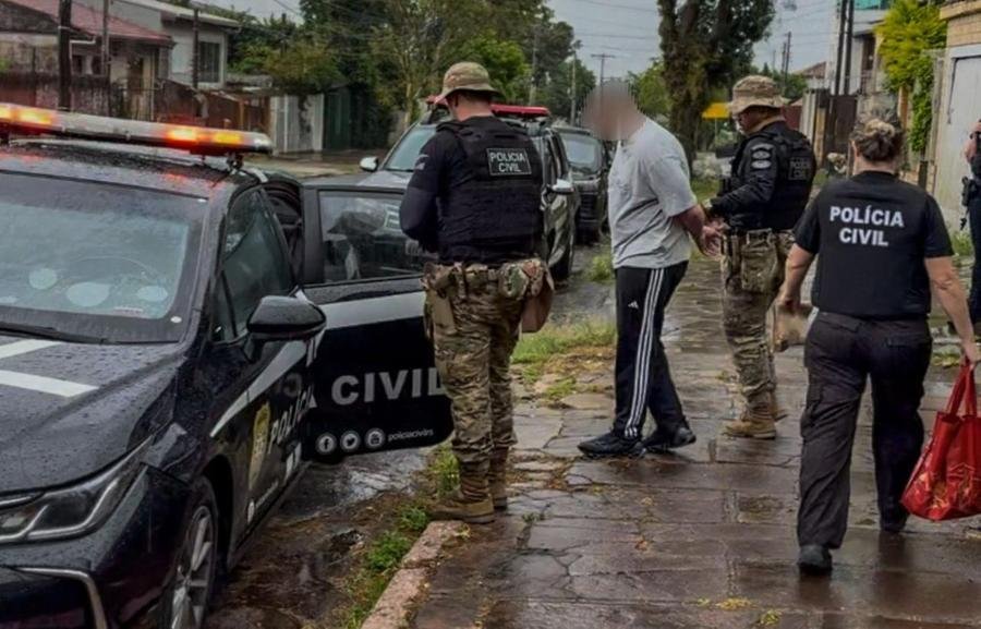 Bene foi preso em a&ccedil;&atilde;o da 5&ordf; Delegacia de&nbsp;Homic&iacute;dios em Porto Alegre
