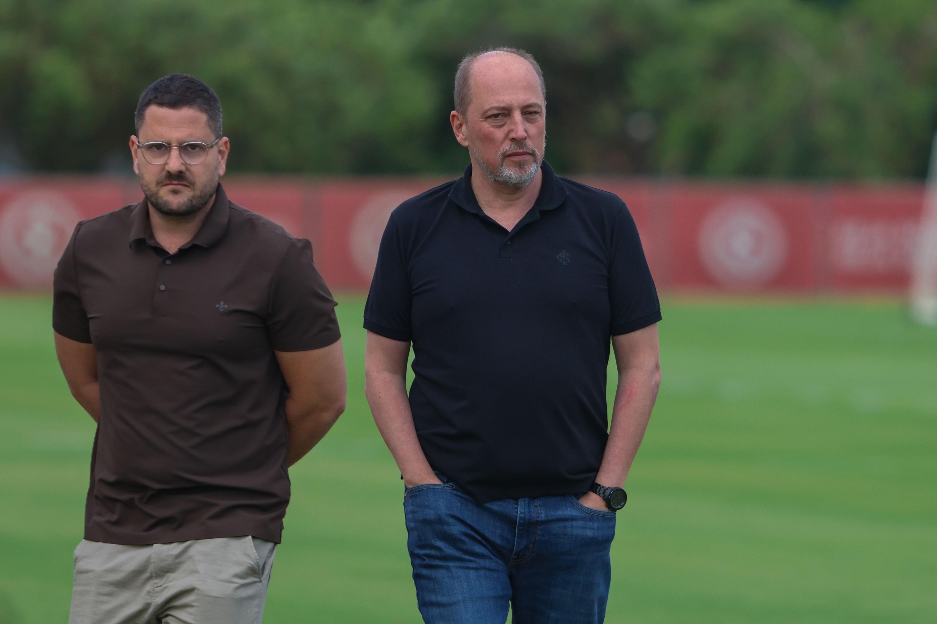 Alessandro Barcellos, de camisa preta, encerra o seu mandato em dezembro