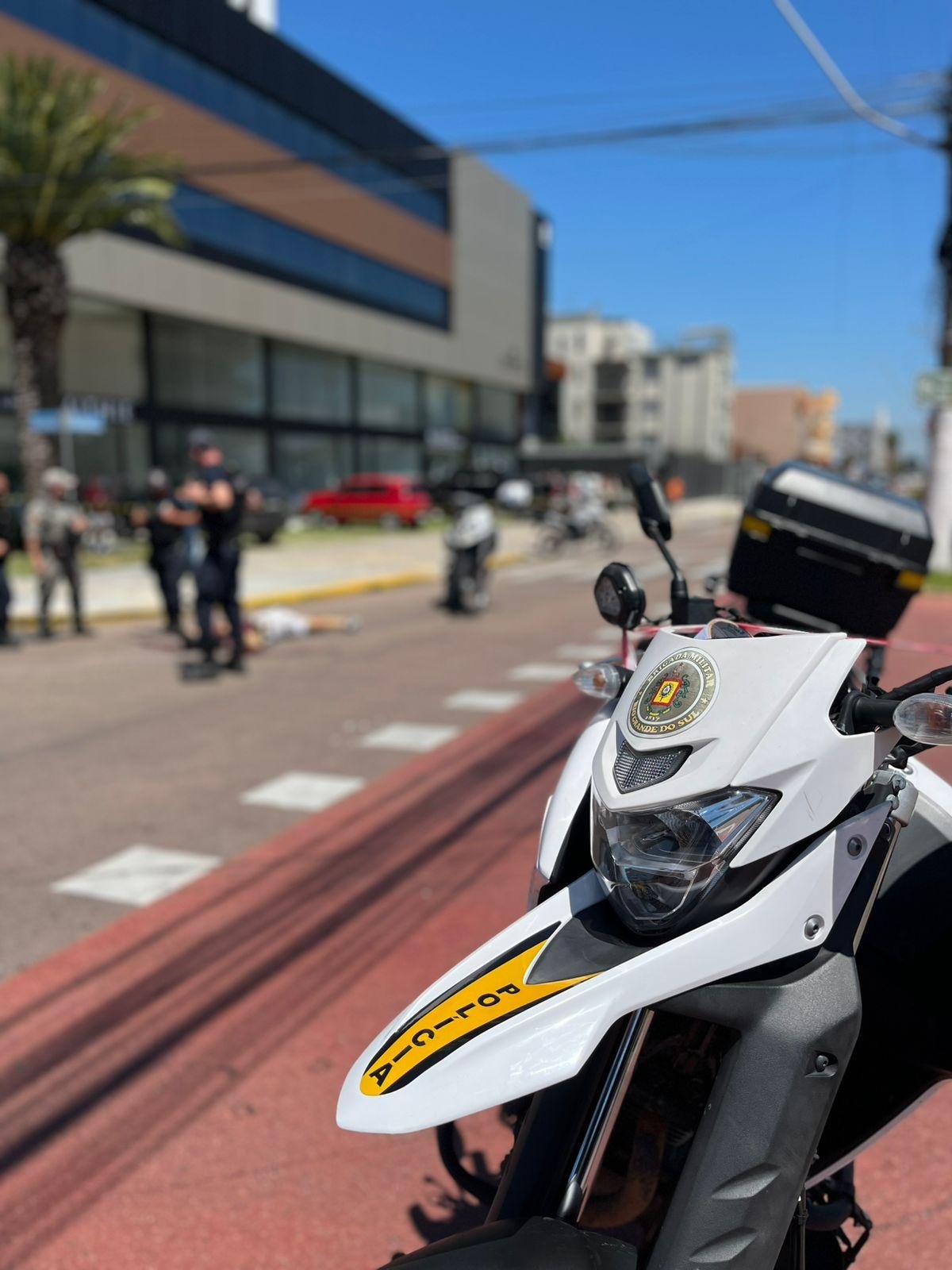 Assaltante morreu ap&oacute;s confrontar policial militar de folga em Esteio