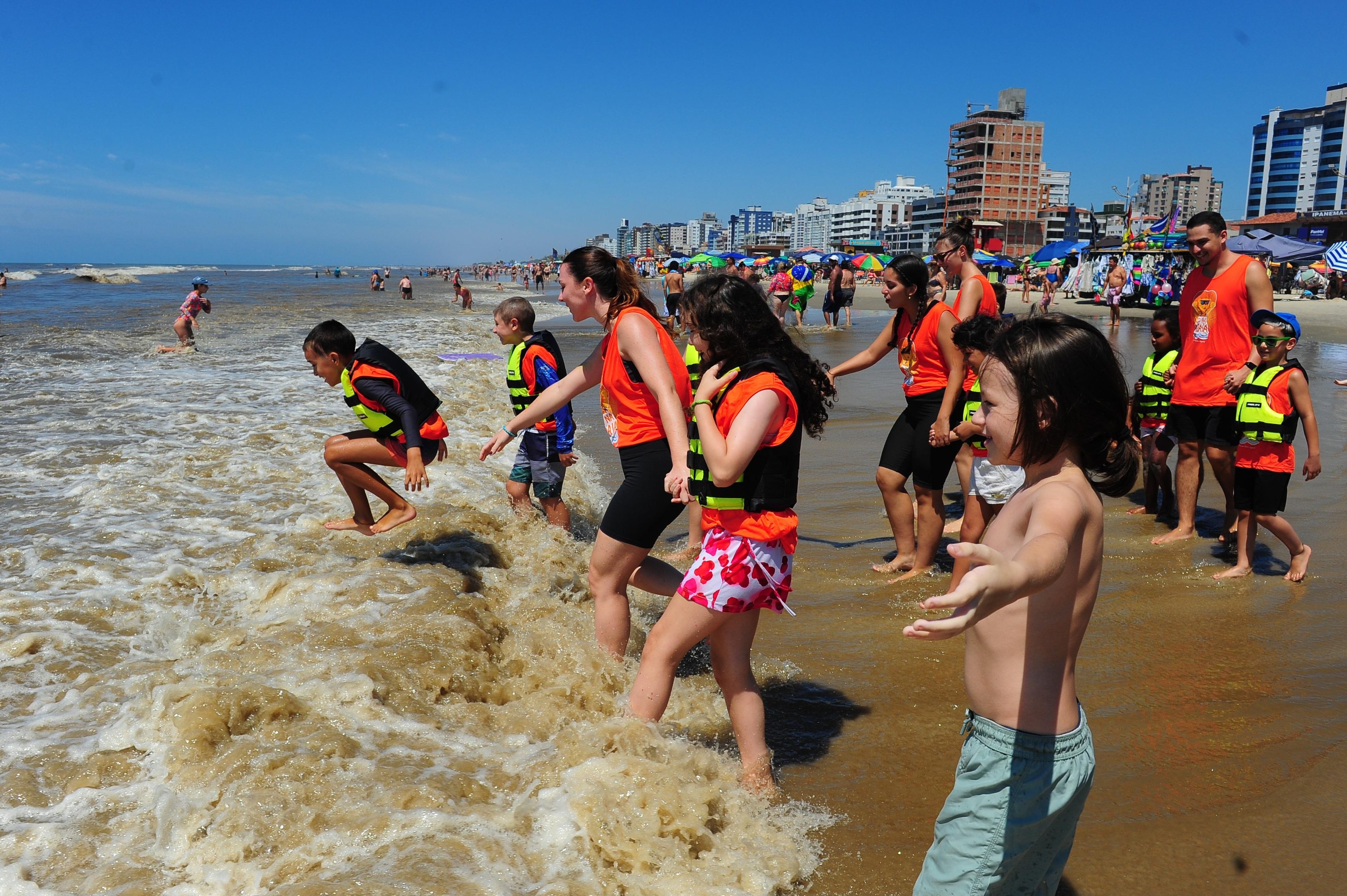 A&ccedil;&atilde;o ocorreu na beira da praia de Cap&atilde;o da Canoa