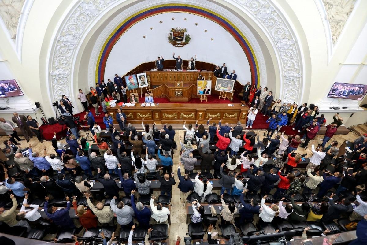 Parlamento aprovou na quinta-feira, em primeira discuss&atilde;o, uma lei de anistia, a segunda na era do chavismo
