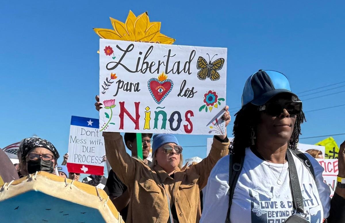 O Texas abriga os dois centros de deten&ccedil;&atilde;o para fam&iacute;lias de imigrantes nos Estados Unidos
