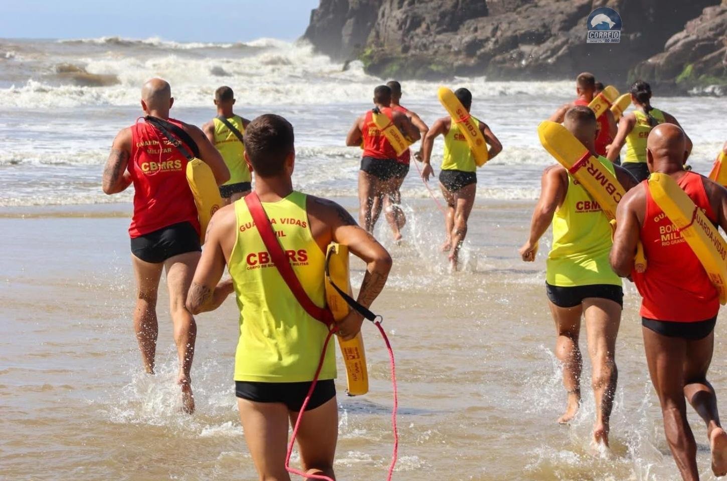 Evento refor&ccedil;ou a integra&ccedil;&atilde;o entre guarda-vidas que atuam nas praias ga&uacute;chas