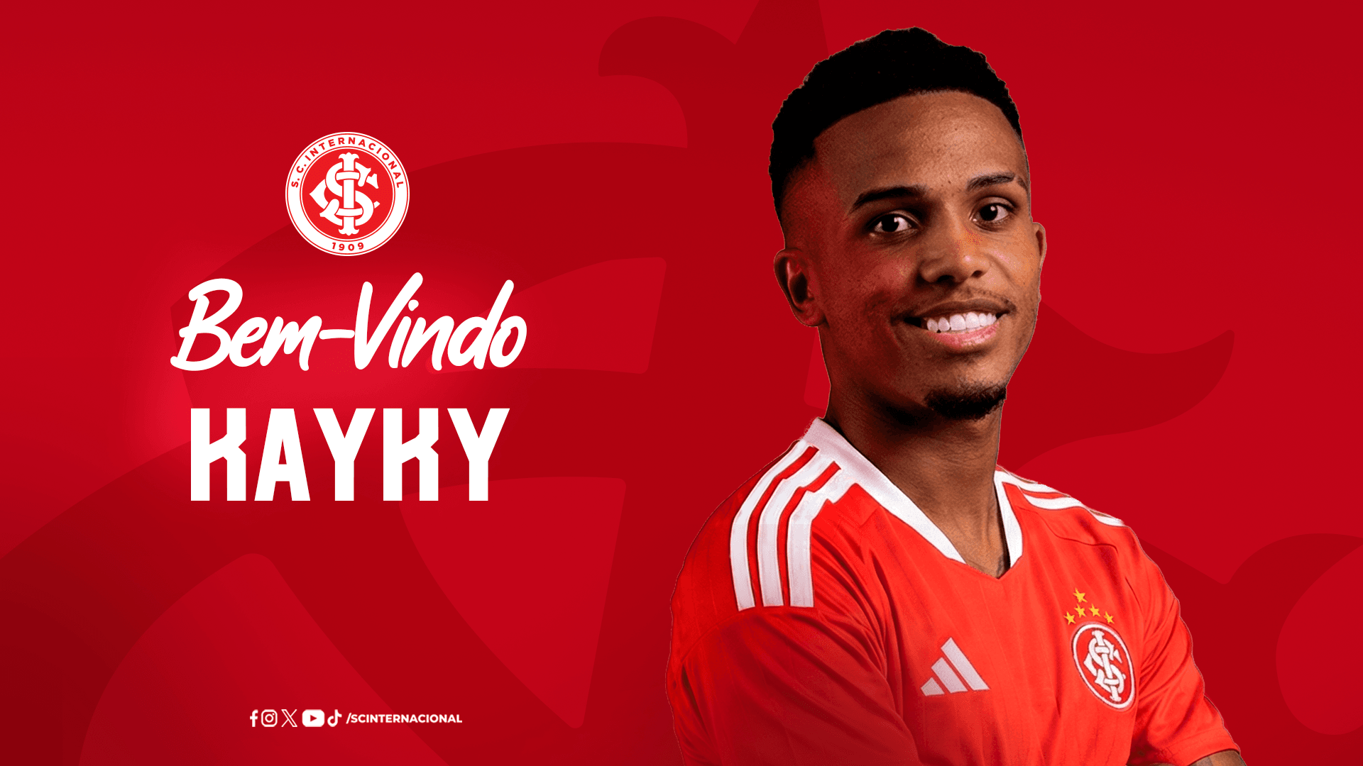 Kayky chega por empr&eacute;stimo do Bahia