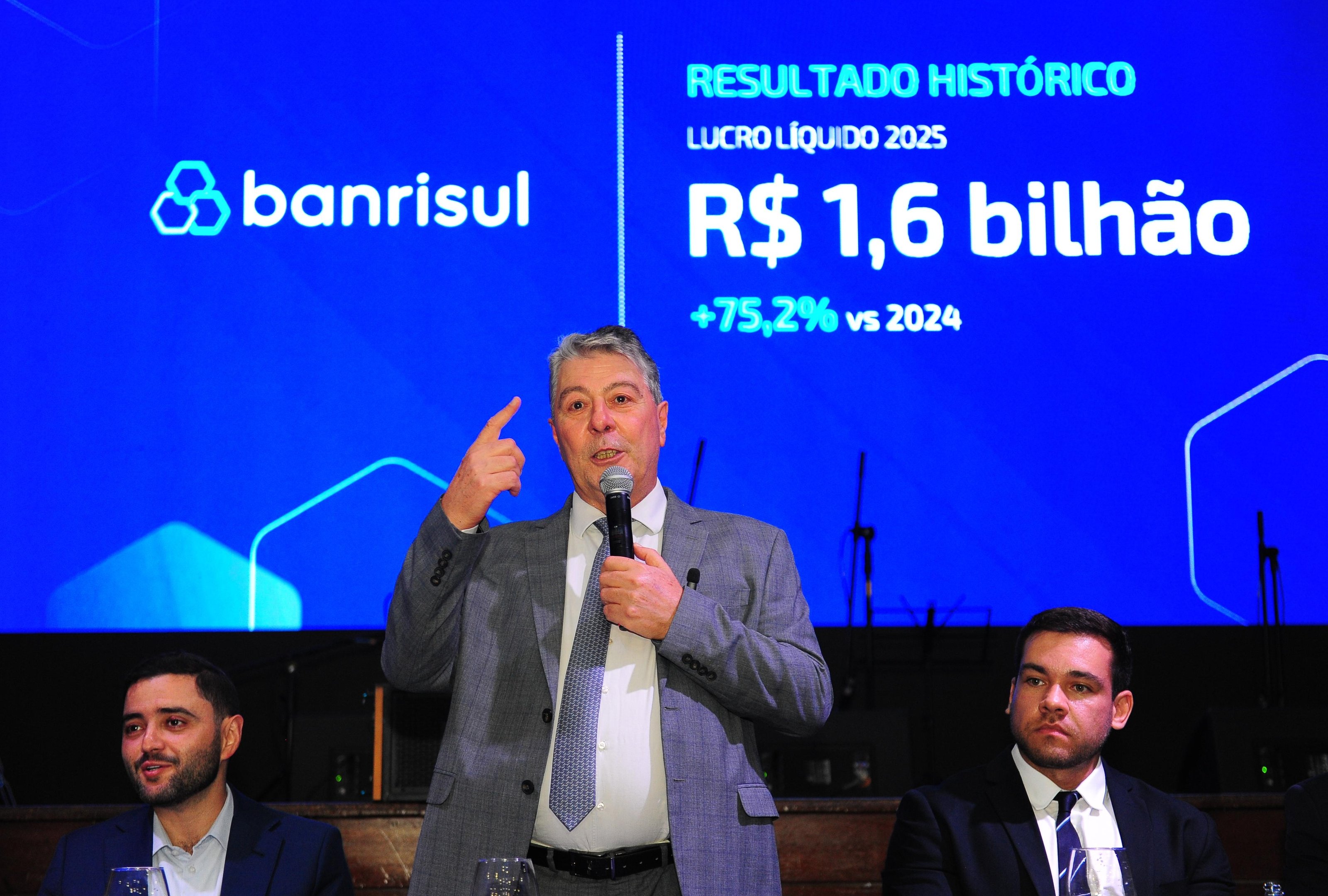 Apresenta&ccedil;&atilde;o de resultados,  Fernando Guerreiro de Lemos, Presidente do Banrisul.