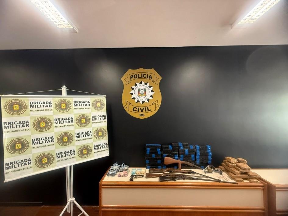 Opera&ccedil;&atilde;o conjunta foi realizada pela Pol&iacute;cia Civil e pela Brigada Militar (BM) na manh&atilde; de quarta-feira