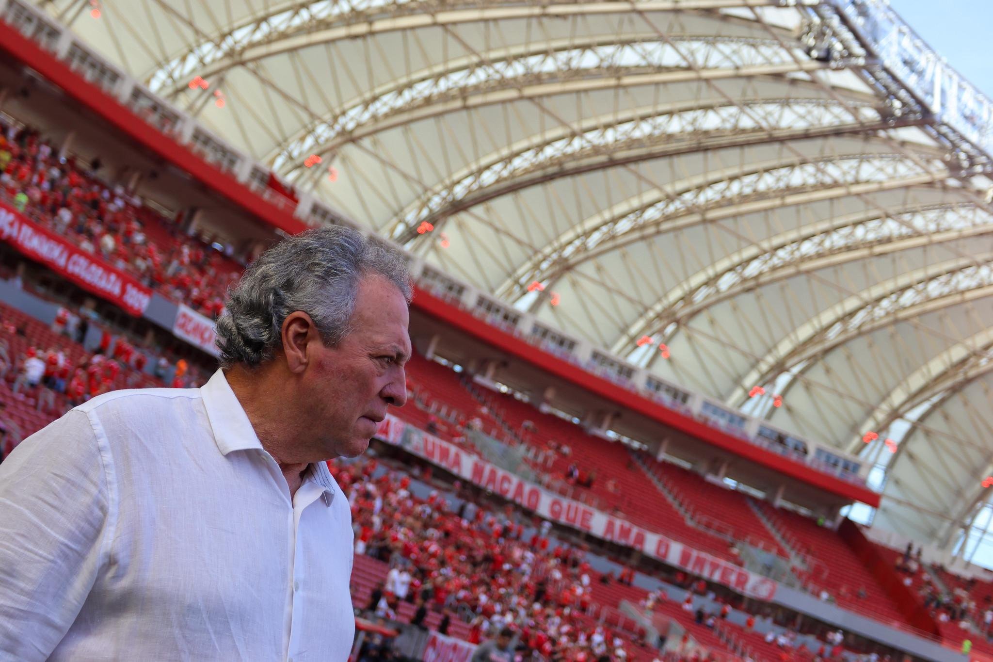 Abel Braga comandou o Inter nos dois &uacute;ltimos jogos do Inter em 2025